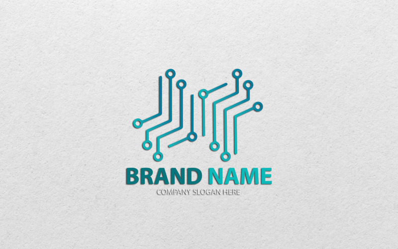 Modello di progettazione del logo di rete