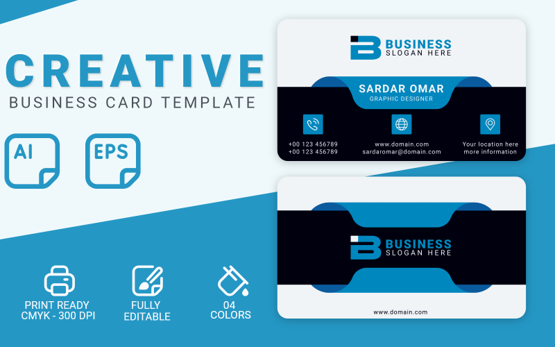 Business Card Template - Corporate Identity