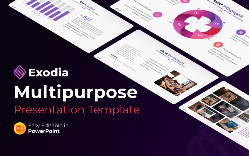 Exodia – Modello di presentazione PowerPoint multiuso