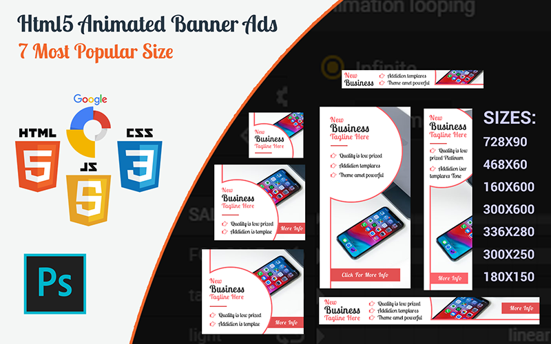 Apper - Yeni İşletme Html5 Banner Şablonu
