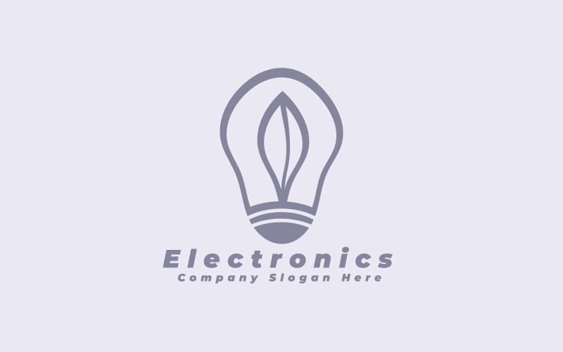 Electronics Power Logo-Vorlage