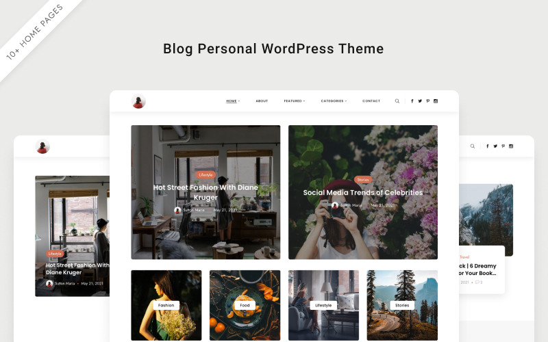 Maria - Blog Personal WordPress Theme
