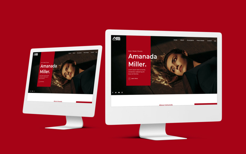 Abusayed | Celebrity HTML5 Landing Page Template