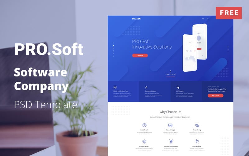 Free Software Templates TemplateMonster