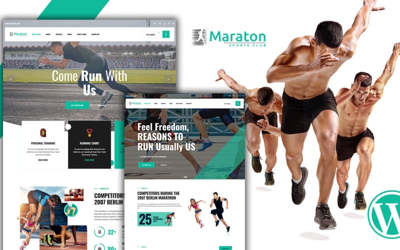 Maraton - Marathon WordPress Theme