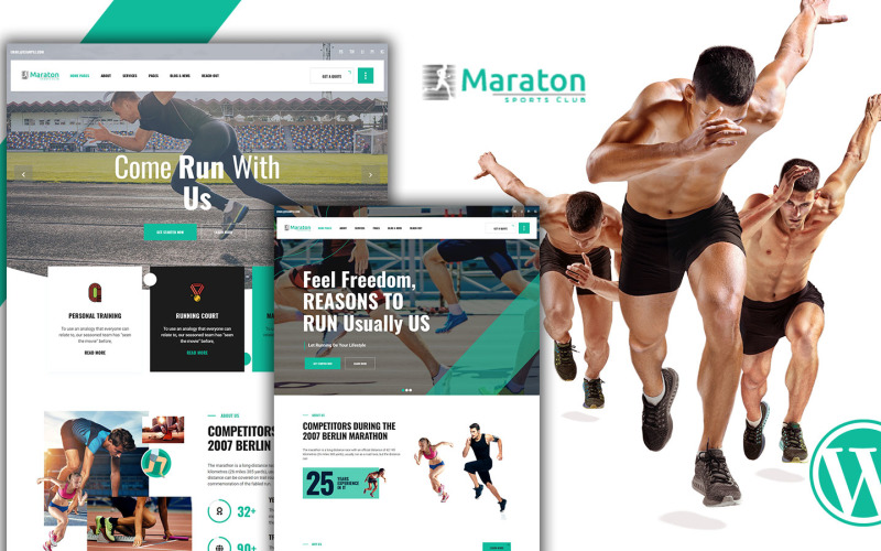Maraton - Tema WordPress de maratón