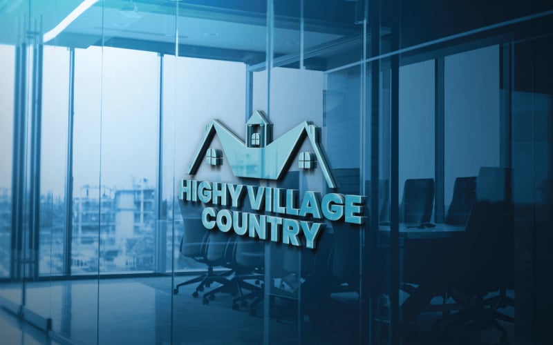 Sjabloon voor Highy Village-logo