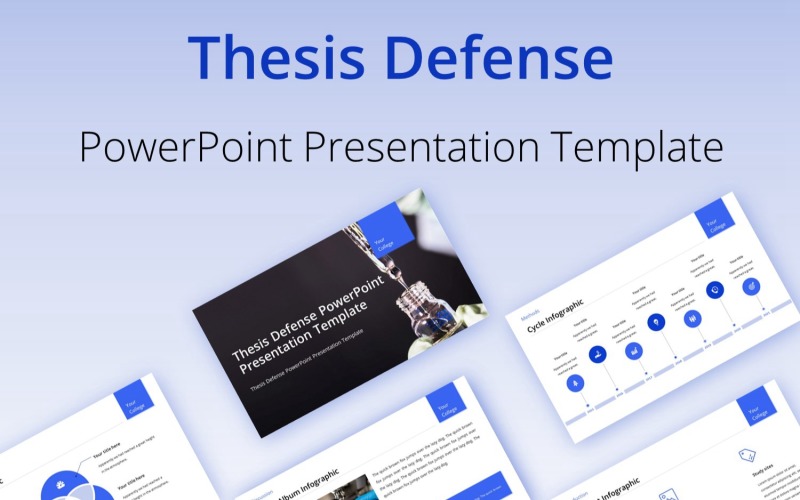 Thesis Defense PowerPoint Presentation Template