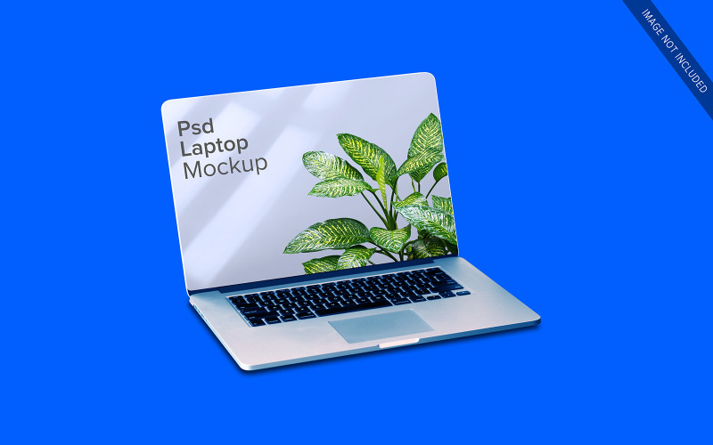 Presentazione dello schermo di progettazione mockup per laptop