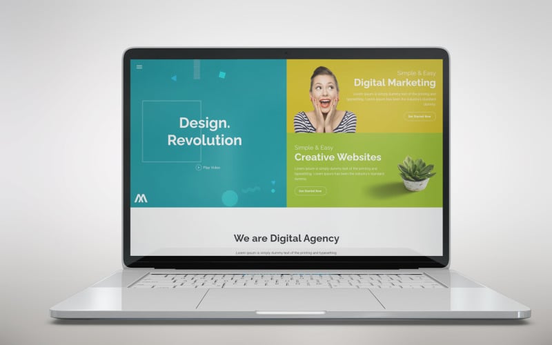 Abusayed | Design Agency HTML5 Landing Page Template