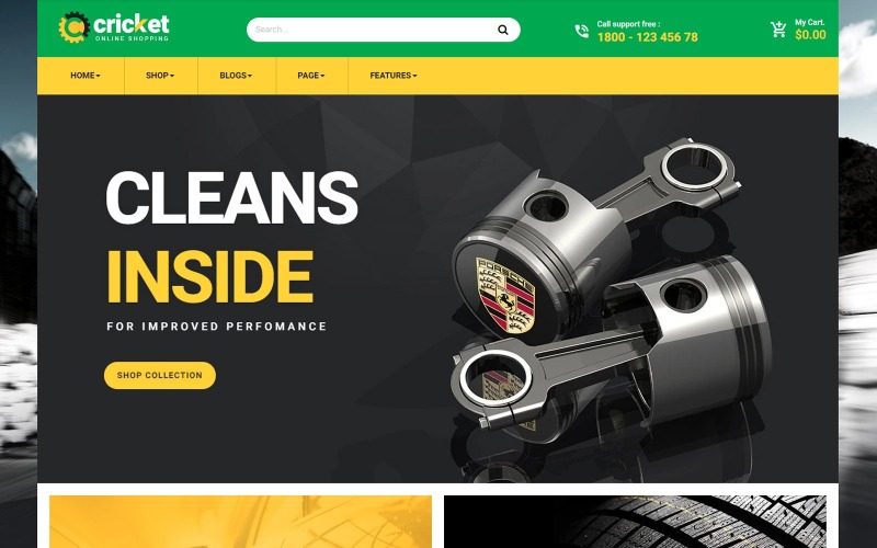 洛可可 - 内部清洁 Shopify 主题 #188312