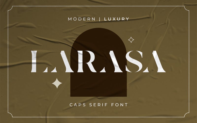 Larasa - Modern luxus Serif betűtípus