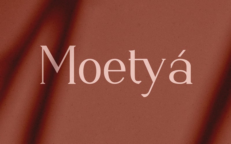 Moetya - 优雅的衬线字体