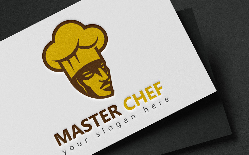 Plantilla de diseño de logotipo de Master Chef