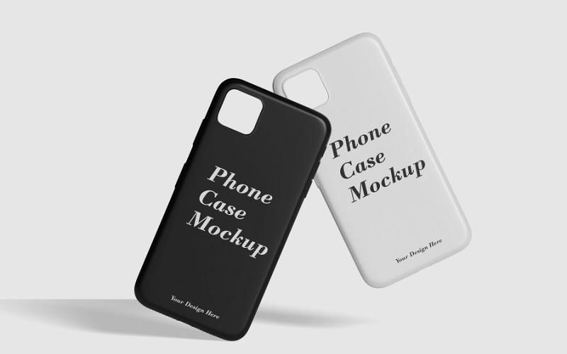 Download Creative Composition Of Phone Case Product Mockup