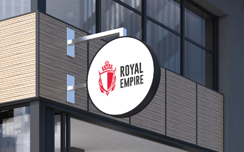 Royal Empire Logo-Design-Vorlage