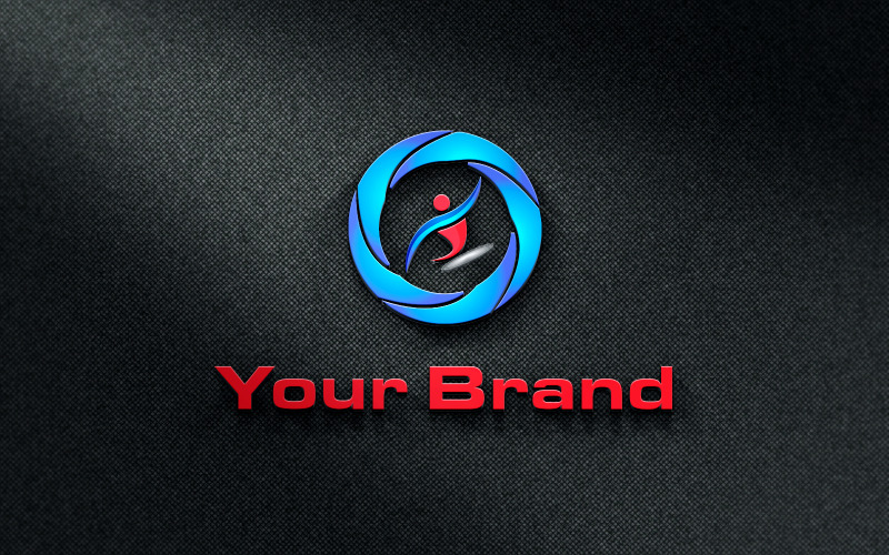 Design del logo sportivo creativo