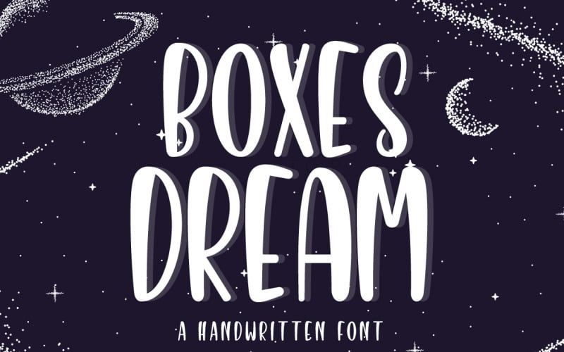 Boxes Dream - Cute Sans Serif Font