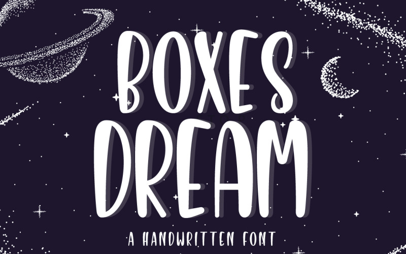 Boxes Dream - Schattig Sans Serif-lettertype