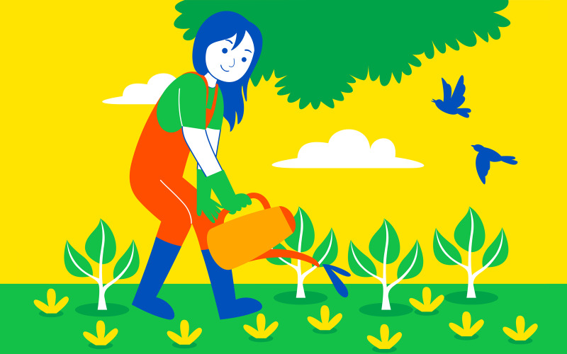 Illustrazione vettoriale di divertimento del fine settimana #17