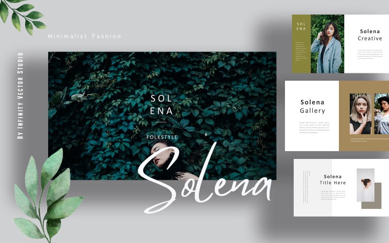 Лукбук Solena Fashion Google Slides