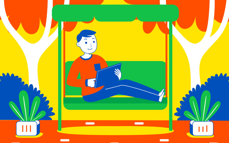 Weekend Fun Vector Illustration #20