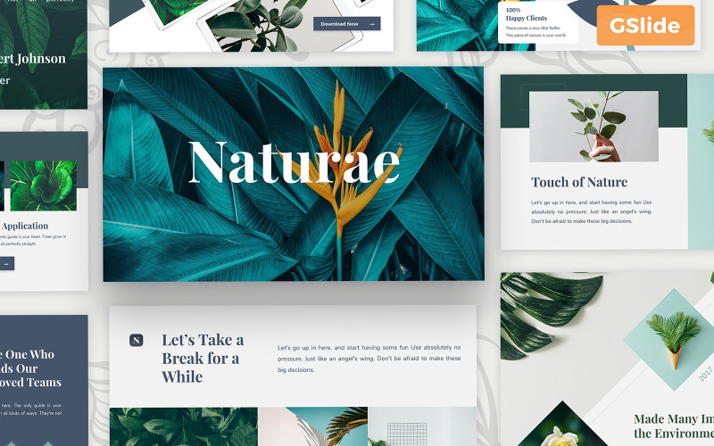 Naturae - Google Slide-presentatiesjabloon