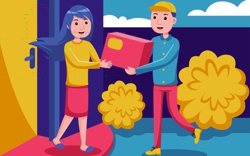 Ilustración vectorial de compras # 14