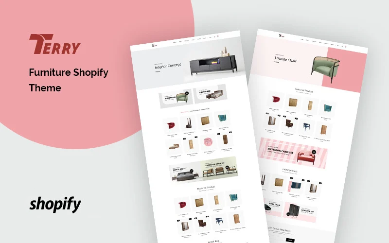 Terry - Meble Shopify Motyw