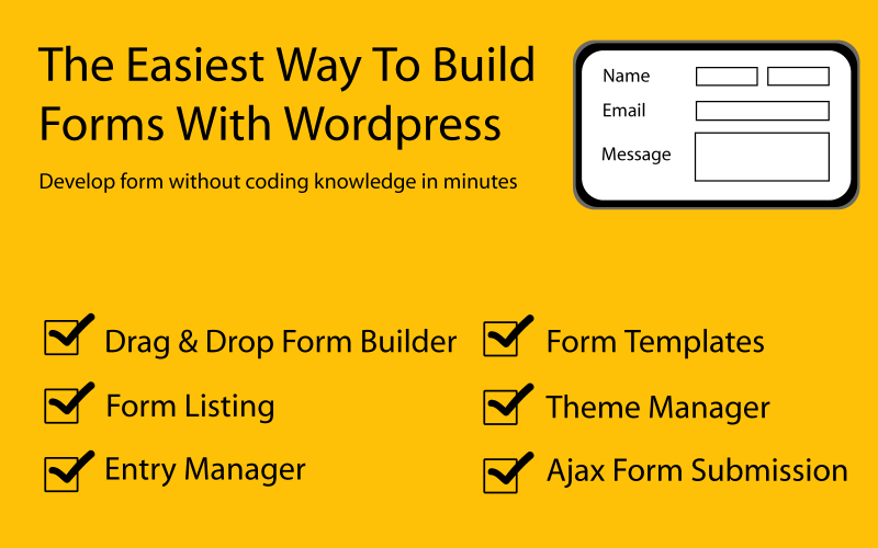 Форма Factory WordPress плагін