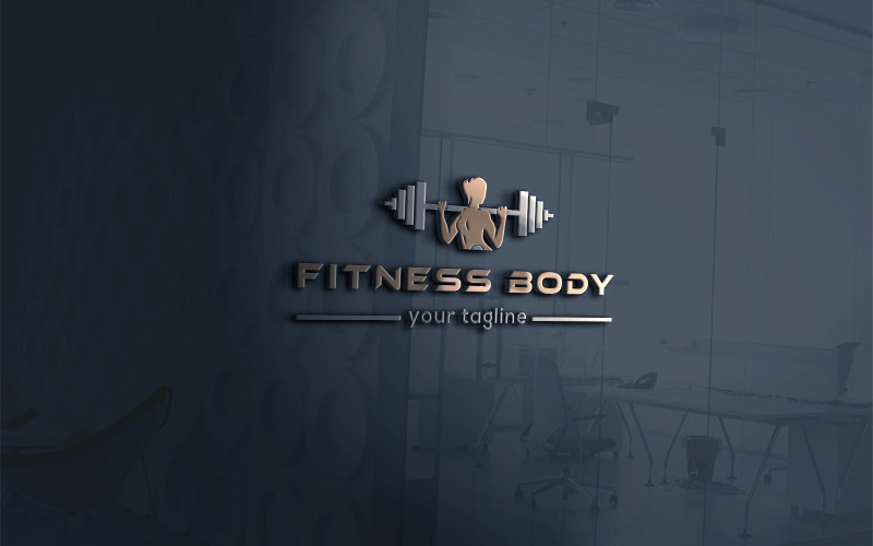 Plantilla de diseño de logotipo Body Fitness 2