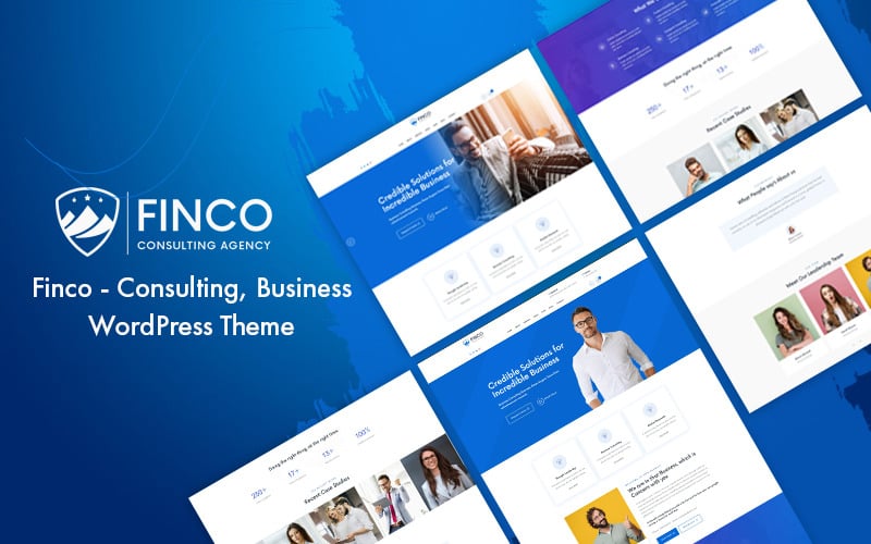 Finco - Doradztwo biznesowe Motyw WordPress