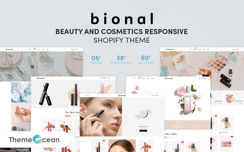 Bional - Адаптивная Shopify тема для красоты и косметики