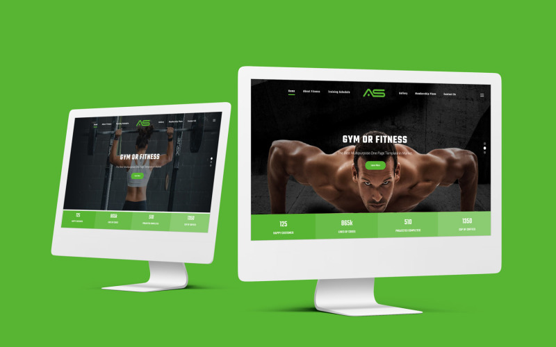 Murad | Szablon strony internetowej Gym Fitness HTML5