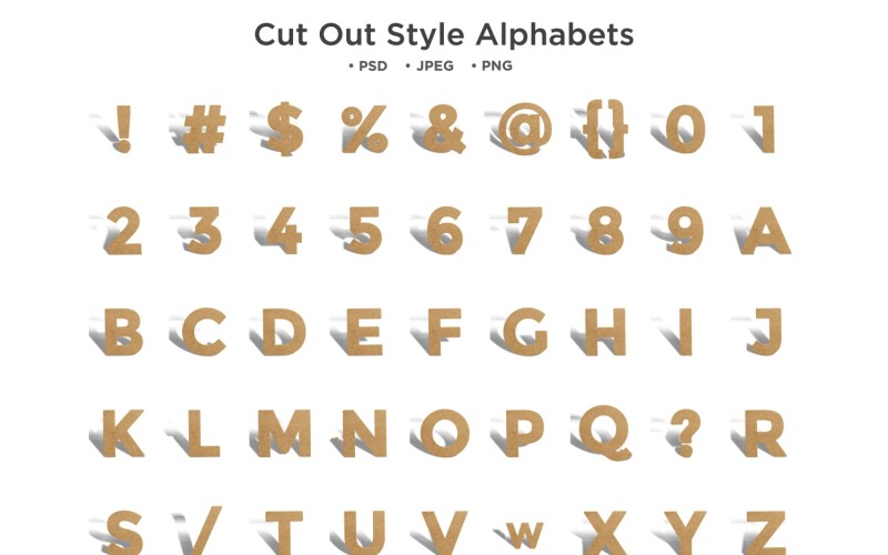 Stil Alfabesini Kes, Abc Tipografi