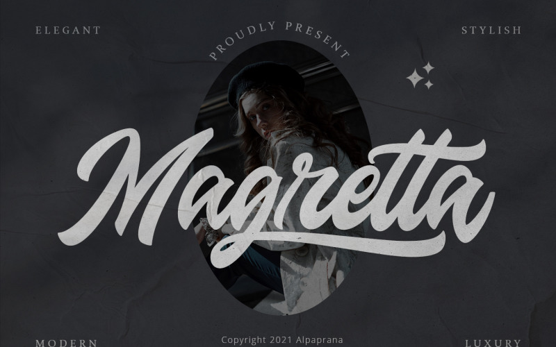 Magretta - Modern Komut Dosyası Yazı Tipi