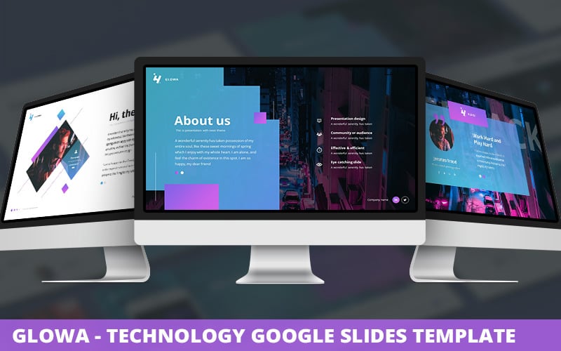 ITech - Technology PowerPoint template - TemplateMonster