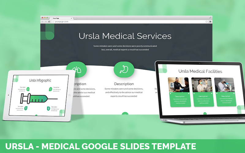 Ursla - Modello PowerPoint medico