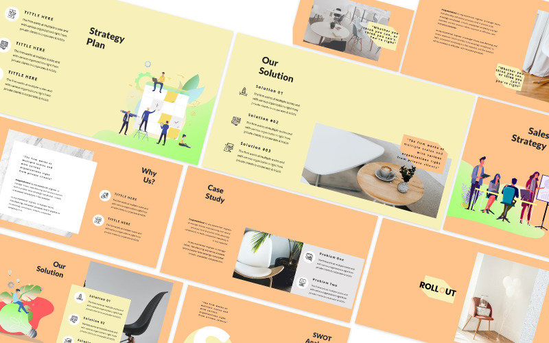 Rollout Google Slides Template