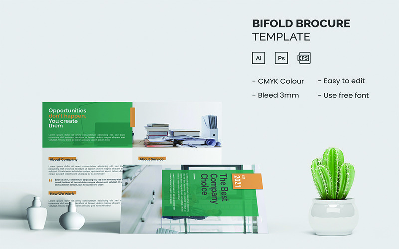 Найкращий вибір компанії - брошура Bifold