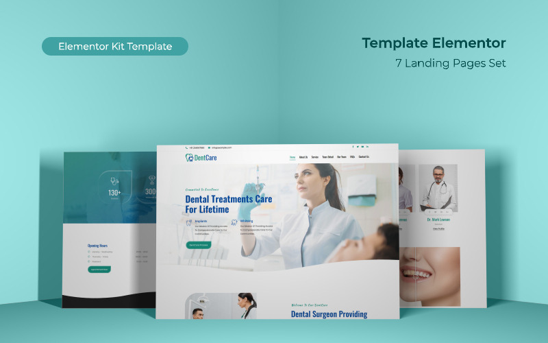DentCare - Kit de soins de santé Elementor