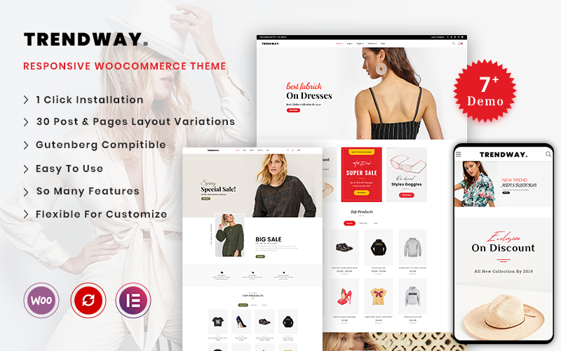 Trendway - Tema WooCommerce alla moda