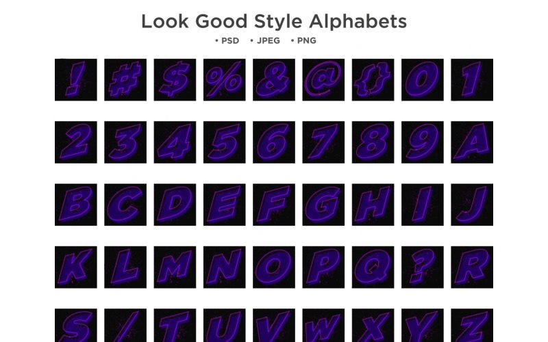 Look Good Style Abeceda, Abc typografie