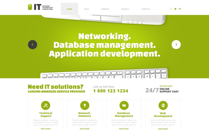 Darmowy, responsywny motyw WordPress