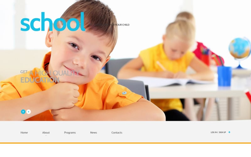 Free Primary School Responsive WordPress Theme