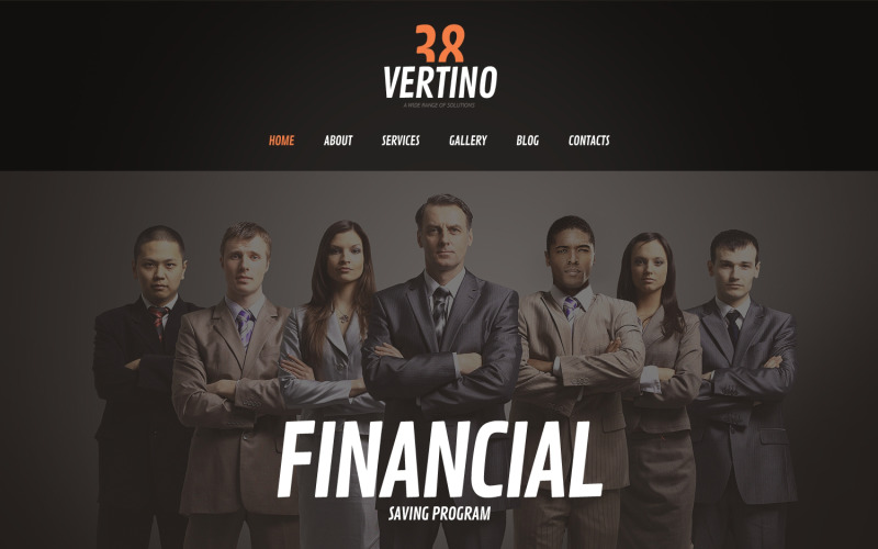 Gratis Investment Company Responsive WordPress Theme