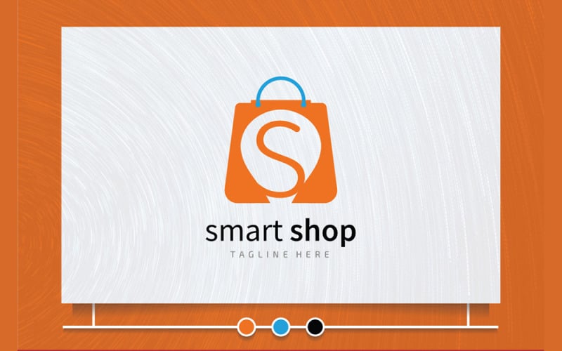 Smart Shop - Creatief idee Logo-ontwerp