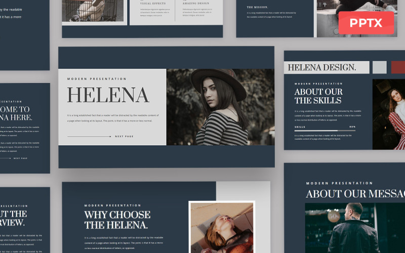 Helena - PowerPoint-presentatiesjabloon