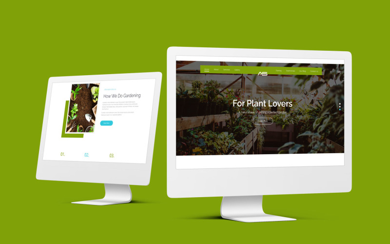 Jerry | Gardening HTML5 Landing Page Template
