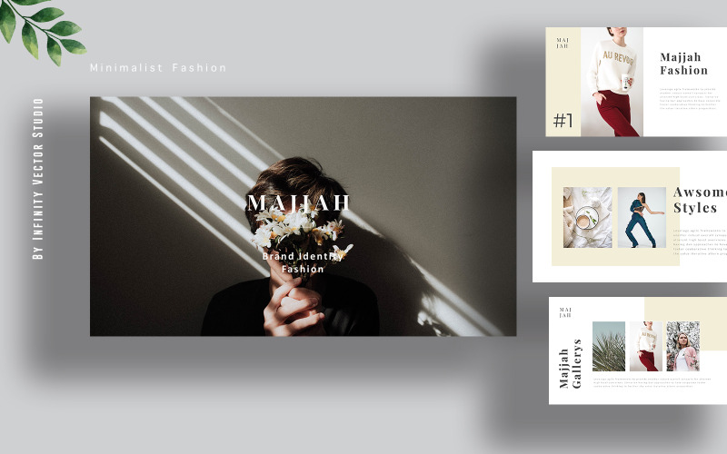 Лукбук Majjah Fashion в Google Slides